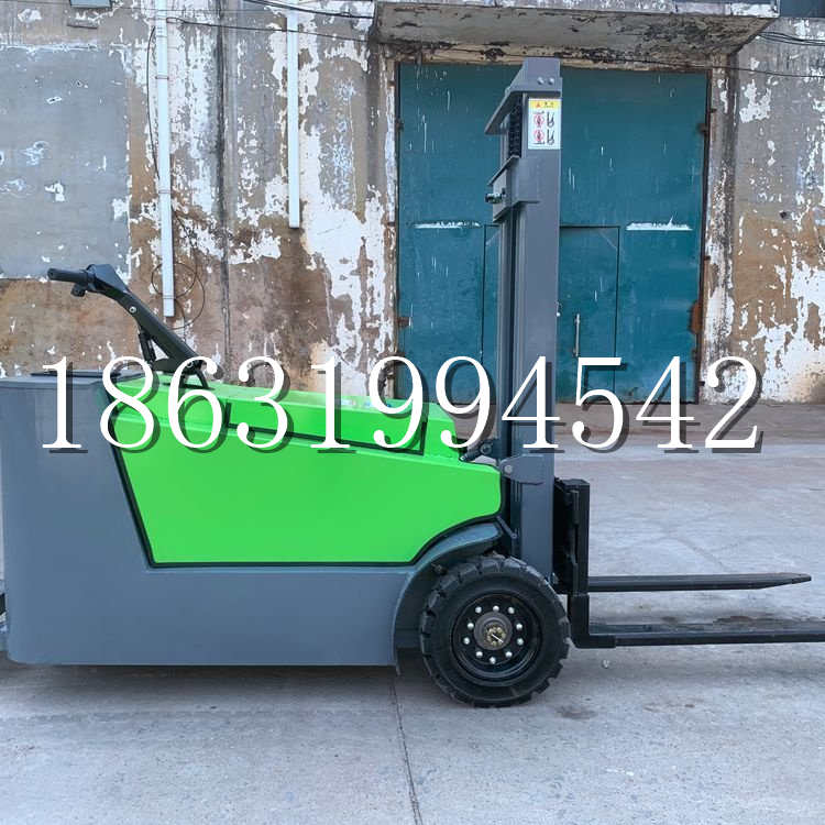 梧州市小型电动叉车1吨2吨步行站驾式电瓶堆高充电装卸车液压升降车铲车